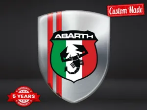 Fiat Abarth Décalco Auto-Adhésif Édition Course Étiquettes